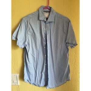 Denim & Flower Tech Stretch Men’s Size M Button Up Shirt